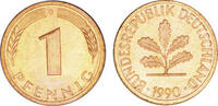 Deutschland 1 Pfennig 1990 Deutschland circuliert 2.51 元 含增值税 ＋  82.84 元 运费