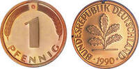Deutschland 1 Pfennig 1990 Deutschland circuliert 2.51 元 含增值税 ＋  82.84 元 运费