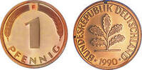 Deutschland 1 Pfennig 1990 Deutschland circuliert 2.51 元 含增值税 ＋  82.84 元 运费