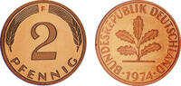Deutschland 2 Pfennig 1974 Deutschland circuliert 2.51 元 含税 ＋  82.84 元 运费