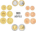 Deutschland Euro-KMS 2023 5 x 3,88 Euro Deutschland Euro-KMS 2023 -