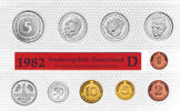 Deutschland DM-KMS 1982 12,68 Deutsche Mark Deutschland DM-KMS 1982 -