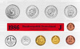 Deutschland DM-KMS 1986 12,68 Deutsche Mark Deutschland DM-KMS 1986 -
