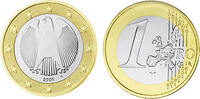 Deutschland 1 Euro 2005 Deutschland bankfrisch 37.65 元 含税 ＋  82.84 元 运费
