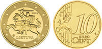 Litauen 10 Cent Litauen -