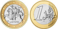 Litauen 1 Euro 2024 Litauen bankfrisch 125.51 元 含税 ＋  82.84 元 运费