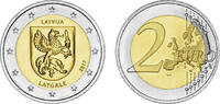 Lettland 2 Euro Lettland -
