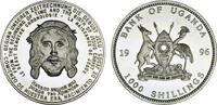Uganda 1.000 Shillings 1996 Uganda Polierte Platte 163.16 元 含税 ＋  82.84 元 运费