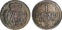 Sachsen, Albertiner 1 Pfennig Sachsen, Albertiner -
