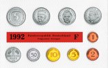 Deutschland DM-KMS 1992 12,68 Deutsche Mark Deutschland DM-KMS 1992 -