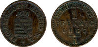 Sachsen-Weimar-Eisenach, Herzogtum 1 Pfennig Sachsen-Weimar-Eisenach, Herzogtum -
