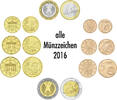 Deutschland Euro-KMS 2016 5 x 3,88 Euro Deutschland Euro-KMS 2016 -