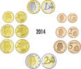 Luxemburg Euro-KMS 2014 3,88 Euro Luxemburg Euro-KMS 2014 -