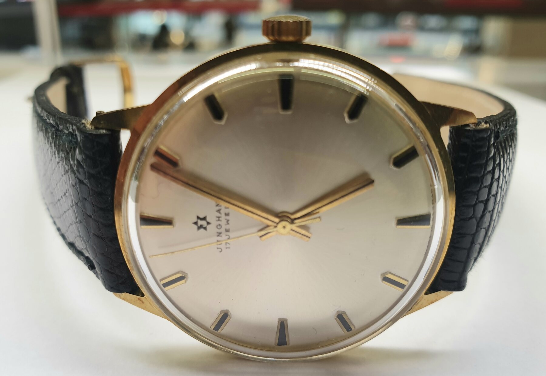 Deutschland mechanische Herrenuhr vintage Junghans Uhr Herrenuhr