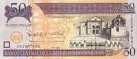 Dominikanische Republik 50 Peso Oro Geldschein -