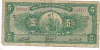 Peru 5 Soles De Oro Geldschein Banknote -