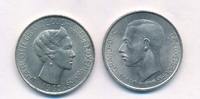 Luxemburg 5 Frank Lot 2 Münzen 1962/1972 -