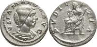 Römische Kaiserzeit Denar Julia Maesa Großmutter des Elagabal Denarius Pudicitia -