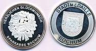 Deutschland 2 x Medaillen Stadtmedaille Bochum Graf Engelbert Sparkasse Bochum -