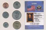 USA Dollar Satz KMS Münzensatz Kursmünzensätze 3. US-Präsident Thomas Jefferson Eingeschweißt -