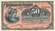 Paraguay 50 Centavos 1903 Datum zwei Zeilen, selten in dieser Qualität l... 2,418.12 元 含税 ＋  125.51 元 运费