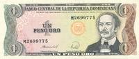 Dominikanische Republik 1 Peso Oro -