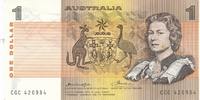 Australien one Dollar Banknote um 1975 Reserve Bank -