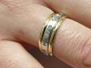   Ring 585er Gold 14K Brillant 0,56 Ct Goldring Brillantring Bicolor  6,610.09 元 含税 ＋  125.51 元 运费