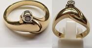   Ring 583er Gold 14 K mit Brillant 0,05 Ct Goldring Brillantring Solitä... 5,421.95 元 含税 ＋  125.51 元 运费