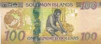 Solomon Islands One Hundred Dollars um 2015 -