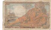 Frankreich 20 Francs Geldschein Banknote -