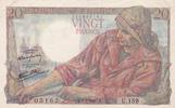 Frankreich 20 Francs Geldschein Banknote U.159 -