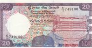 Ceylon 20 Rupees Geldschein Banknote Sri Lanka रुपए सीलोन बैंकनोट ரூபாய் சிலோன் பணத்தாள் -
