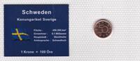 Schweden 50 Öre Münzen Set original verschweißt -