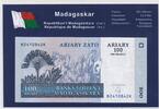Madagaskar 100 Ariary Banknote 100 Ariary original verschweißt -