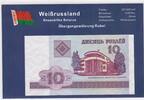 Weißrussland 10 Rublei Banknote 10 Rublei original verschweißt -