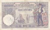 Jugoslawien 100 Dinara Geldschein Banknote -