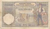 Jugoslawien 1000 Dinar Dinara Geldschein Banknote -
