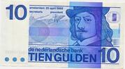 Niederlande 10 Gulden Geldschein Banknote -