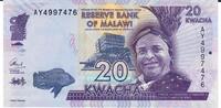 Malawi 20 Kwacha Banknote Geldschein -
