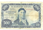 Spanien 500 Pesetas Banknote -