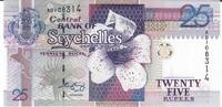 Seychellen 25 Rupees Banknote Geldschein -