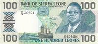 Sierra Leone 100 Leones Banknote Geldschein -