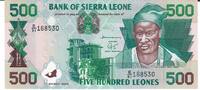 Sierra Leone 500 Leones Banknote Geldschein -