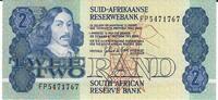Südafrika 2 Rand o.D. Banknote Geldschein unc 83.67 元 含税 ＋  83.67 元 运费