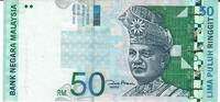 Malaysia 50 Ringgit Banknote Geldschein -