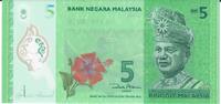 Malaysia 5 Ringgit Banknote Geldschein -