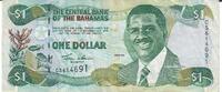 Bahamas 1 Dollar Banknote Geldschein -