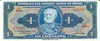 Brasilien 1 Cruzeiro Banknote Geldschein -