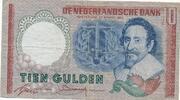 Niederlande 10 Gulden 1953 Geldschein Banknote III 184.08 元 含税 ＋  83.67 元 运费